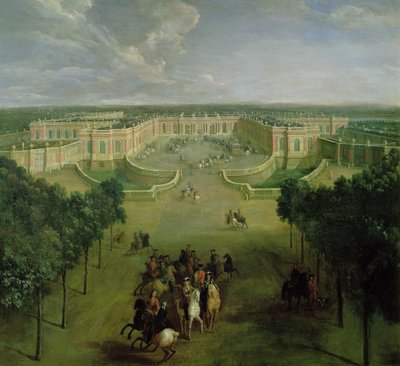 View of the Grand Trianon, 1722 by Pierre Denis Martin